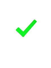 green check mark isolated, svg