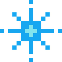 Fototapeta premium Sparkle Pixel Art