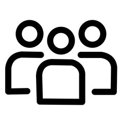 user group icon vector
