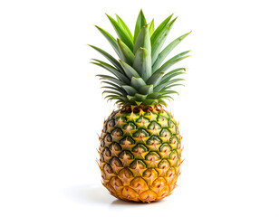 Fototapeta premium Pineapple on White Background