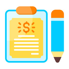 Agreement Modern Solid Style Icon