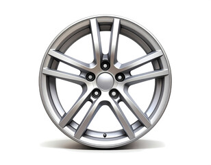 Obraz premium Car Rim on White Background