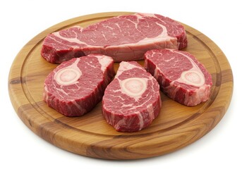 Fototapeta premium raw pork chops