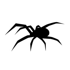 spider silhouette vector
