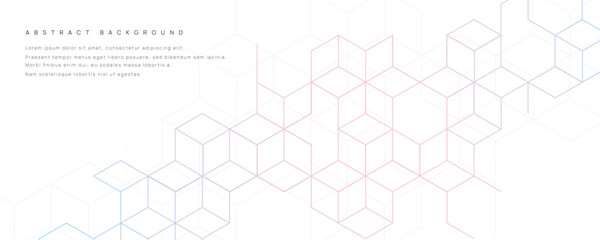Graphic design element and abstract geometric background.	