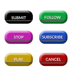 buttons for web design,  – Modern Interface Symbols Collection for Web and App Design