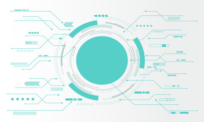 Abstract futuristic technology background. High-tech design with modern aesthetics, perfect for presentations, websites, and UI/UX projects. . Clean and versatile design for corporate use, interface