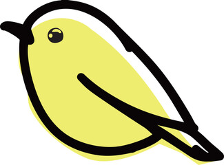 かわいいひよこのイラスト © foolchico