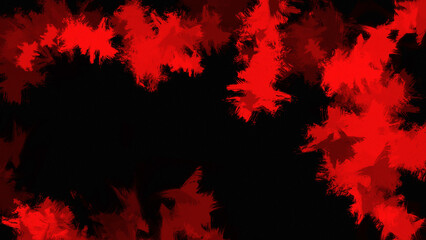 黒背景に赤いスクラッチ風テクスチャの抽象デザイン｜スクラッチ, 赤, 背景

