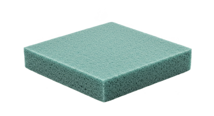 3D Isometric Shiny Silver Cube with Glitter Texture Transparent