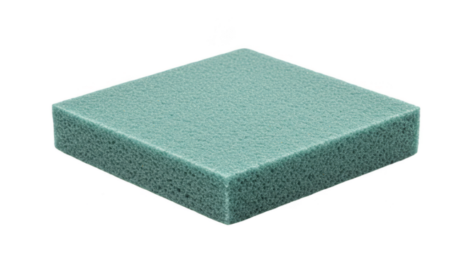 3D Isometric Shiny Silver Cube with Glitter Texture Transparent