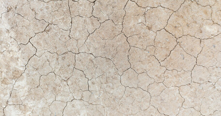 The ground has cracks in the top view for the background