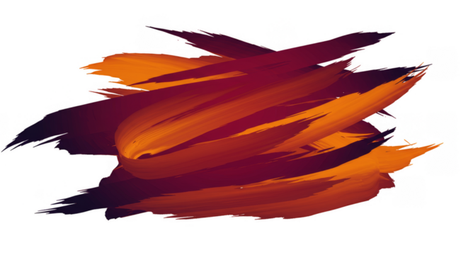 Abstract Brushstroke Transparent Background Texture Design Graphic Element