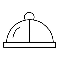 food cover icon vector