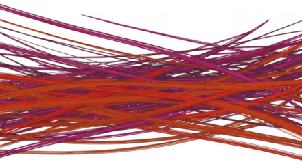 Abstract Transparent Background with Colorful Geometric Lines Pattern