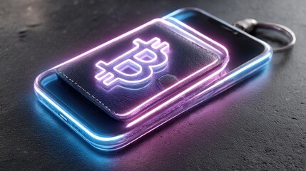 Smartphone with Bitcoin Wallet