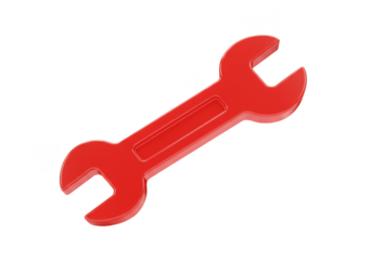 3D Tool Spanner Wrench Isolated for Repair Maintenance Mechanical