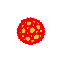 Planet graphic design vector illustration