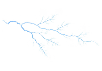 Abstract Fractal Branching Pattern White Lines Design Background
