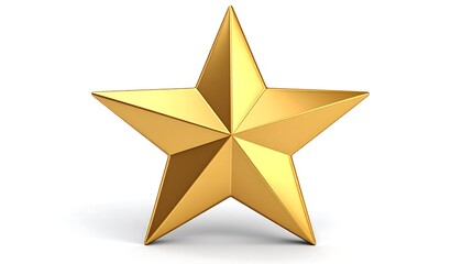 Obraz premium Gold star graphic