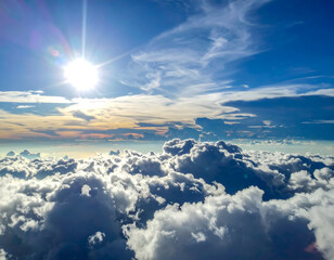 Fototapeta premium 青い空と雲