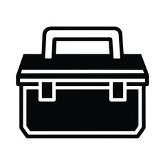 Toolbox Icon Outline Vector Illustration