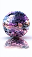 Shiny disco ball reflection (1)