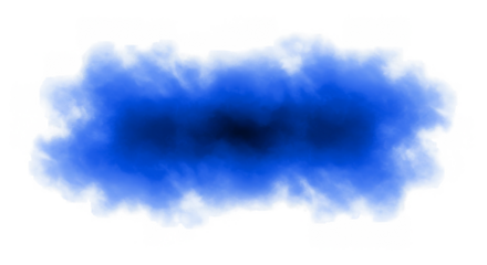 Blue Blob Stain Isolated Background Abstract Water Paint Strok