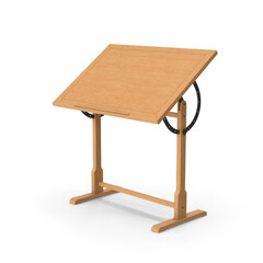 Artists Drafting Table Perfect for Drawing  Design 3d transparent background png