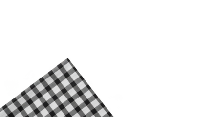 Checkered Black White Pattern Transparent Background Graphic Resource