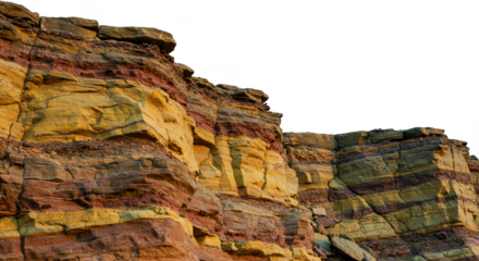 Cliff Rock Geology Formation Transparent Background Natural Element