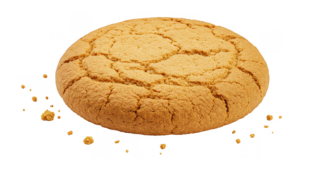 Close up Delicious Cookie Biscuit Sweet Dessert Baked with Brown Sugar