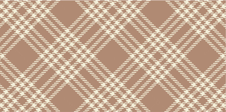 Vector checkered pattern or plaid pattern . Tartan, textured seamless twill for flannel shirts, duvet covers, other autumn winter textile mills. Vector Format