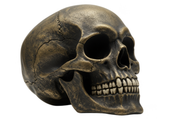 Detailed Skull Halloween Skeleton Death Transparent Background