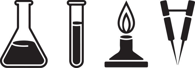 Science Icon Set.
