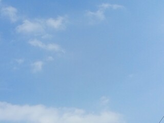 Obraz premium blue sky with clouds
