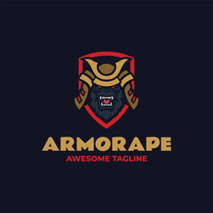 Esports Kingkong Ninjas Logo Design