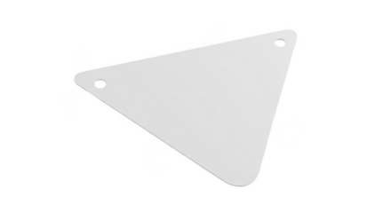 Gray Triangle Shape Geometric Abstract Design Isolated Background