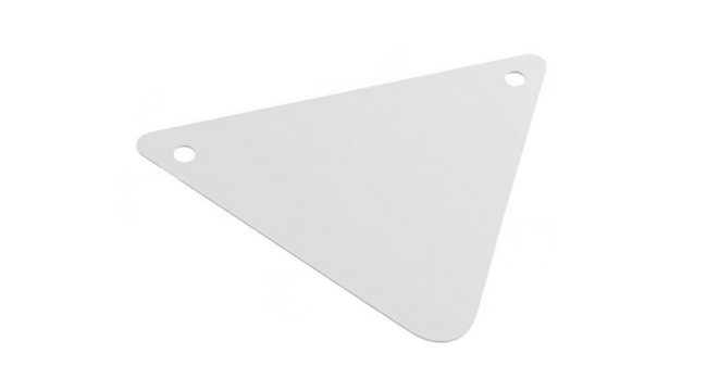 Gray Triangle Shape Geometric Abstract Design Isolated Background