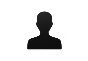Gray Unknown Person Silhouette Shape Avatar Transparent Background