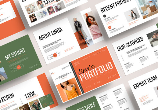 Linda Portfolio Presentation Template