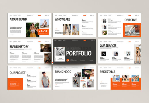 Minimal Portfolio Presentation Template