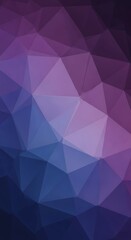 Obraz premium Abstract Polygon Background with Dark Blue and Purple Geometric Shapes