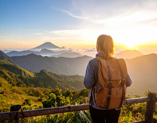 Sunrise from Bukit Kaba Summit