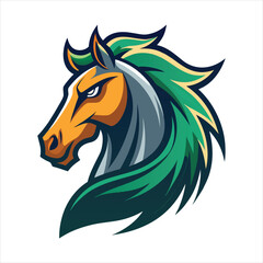 horse head silhouette