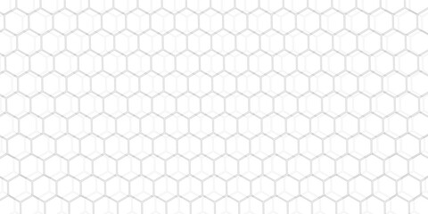 Technology abstract background with hexagons mesh,Pattern clean grid uneven design.