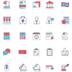 Banking And Finance Icons Set