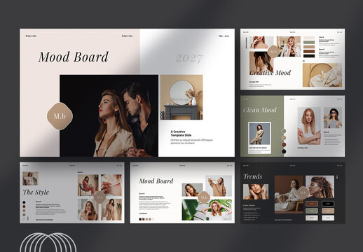Mood Board Presentation Template