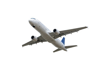 Isolated Aeroplane Flying in the Air Transportation Aircraft