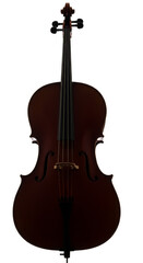 Obraz premium Isolated Cello Musical Instrument Transparent Background String Orchestra